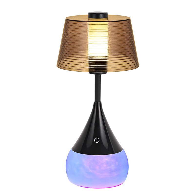 Billig led bordlampe med uklar form