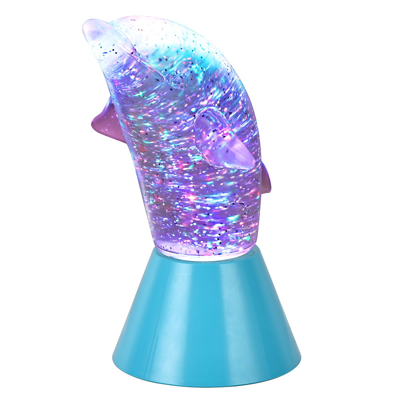 Dolphin Kid Gave Glitter RGB nærlys