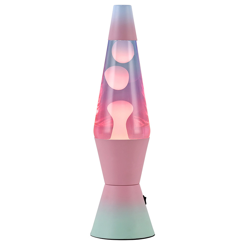 Gradient Color Metal-Shell Lava Lampe