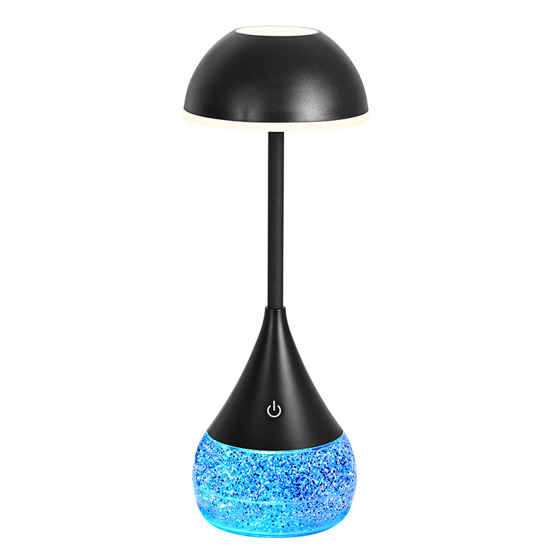 LED skrivebordslampe med Rgb Glitter Liquid Light