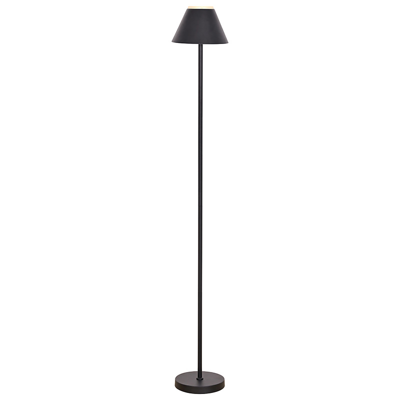 Ultra-minimalistisk enpolet gulvlampe